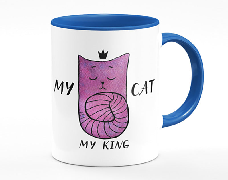 My Cat My King Mug