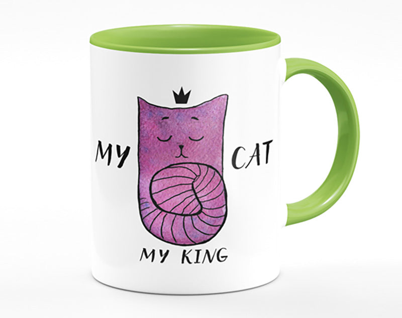 My Cat My King Mug