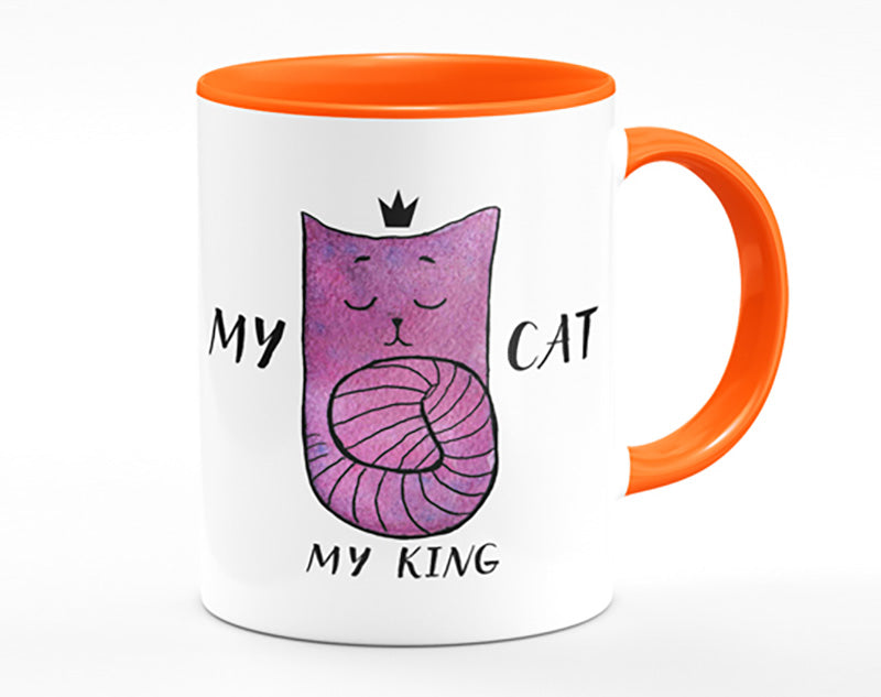 My Cat My King Mug