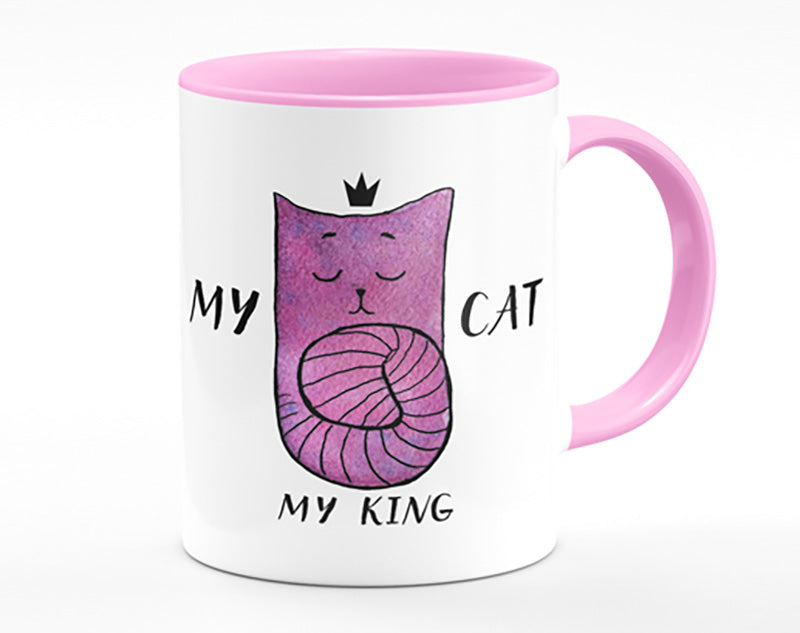 My Cat My King Mug
