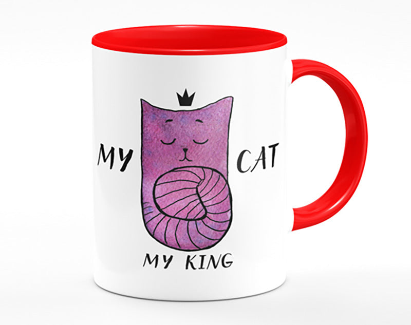 My Cat My King Mug