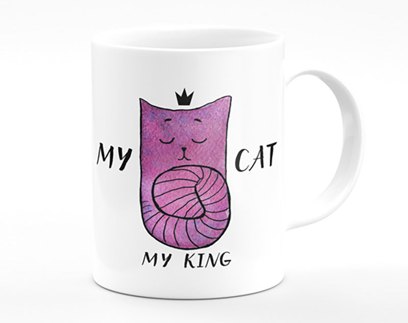 My Cat My King Mug