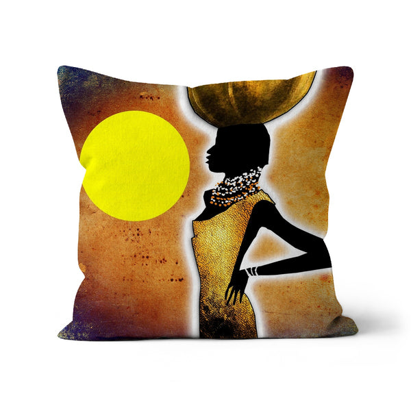 Afrikanische Kunst Ethnisches Kissen