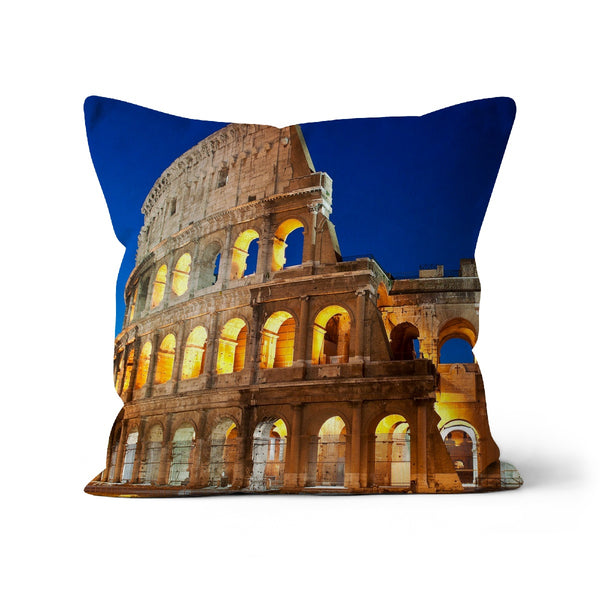 Ruins In Rome Architecture Cushion
